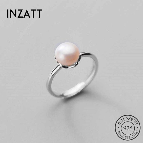 cluster rings inzareal 925 sterling silver pearl round adjustable ring for fashion woman party minimalist fine jewelry ol accessories, Golden;silver
cluster rings inzareal 925 sterling silver pearl round adjustable ring for fashion woman party minimalist fine jewelry ol accessories, Golden;silver
