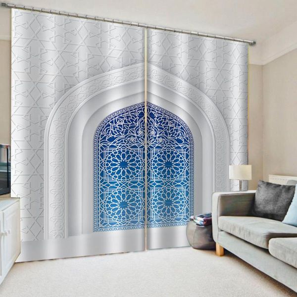 curtain & drapes custom 3d fabric white arch curtains printing blockout polyester decoration
curtain & drapes custom 3d fabric white arch curtains printing blockout polyester decoration