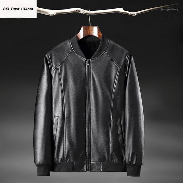 winter autumnmen's business pu leather jacket plus size bust 134cm 5xl 6xl 7xl 8xl loog sleeve stand collar fleece jackets men men', Black
winter autumnmen's business pu leather jacket plus size bust 134cm 5xl 6xl 7xl 8xl loog sleeve stand collar fleece jackets men men', Black