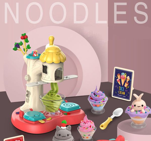 Children Simulation Kitchen DIY Toys Color Mud Set Food Ice Cream Machine Kids Kitchen Model Play House Toys Girls Kitchen Toy
Children Simulation Kitchen DIY Toys Color Mud Set Food Ice Cream Machine Kids Kitchen Model Play House Toys Girls Kitchen Toy