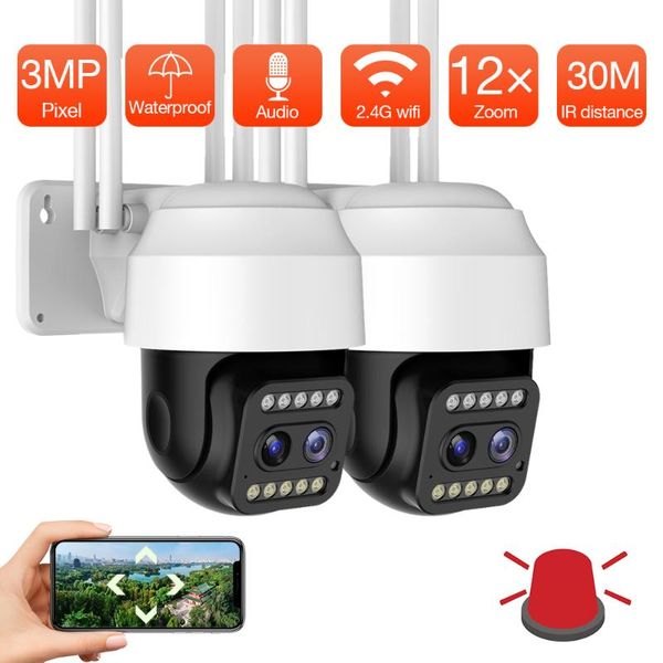 cameras 3mp wifi camera dual lens 12x zoom 1080p wireless outdoor ptz ai human auto tracking cctv security surveillance
cameras 3mp wifi camera dual lens 12x zoom 1080p wireless outdoor ptz ai human auto tracking cctv security surveillance