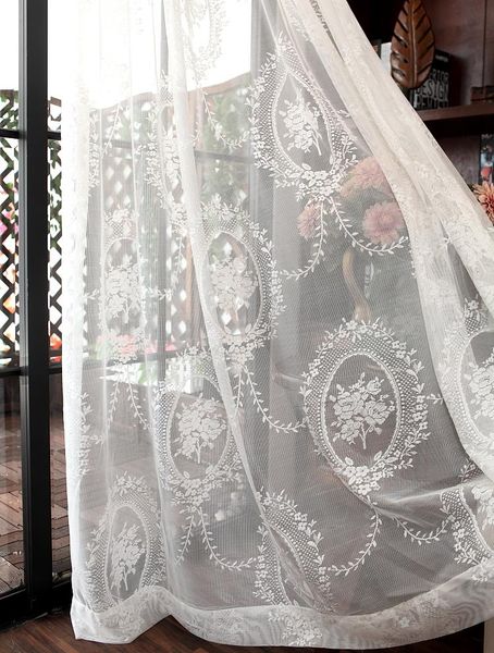 curtain & drapes french white gauze lace used for bedroom balcony exquisite home decoration
curtain & drapes french white gauze lace used for bedroom balcony exquisite home decoration