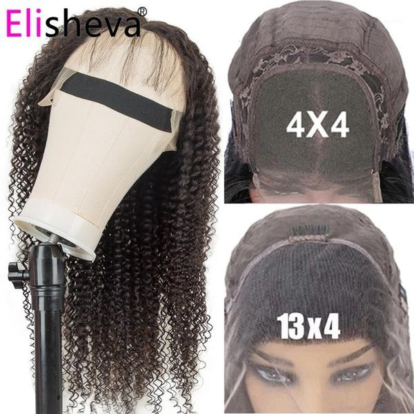 kinky curly wig human hair frontal 13x4 preplucked brazilian 4x4 closure with elastic band baby for women1, Black;brown
kinky curly wig human hair frontal 13x4 preplucked brazilian 4x4 closure with elastic band baby for women1, Black;brown