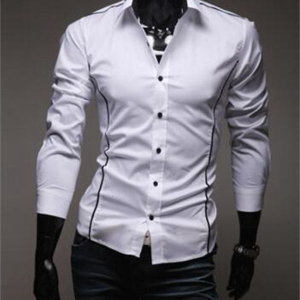 men's casual shirts fashion cotton slim long sleeve black/white/gray men shirt for tshirt size: 4pcg, White;black
men's casual shirts fashion cotton slim long sleeve black/white/gray men shirt for tshirt size: 4pcg, White;black