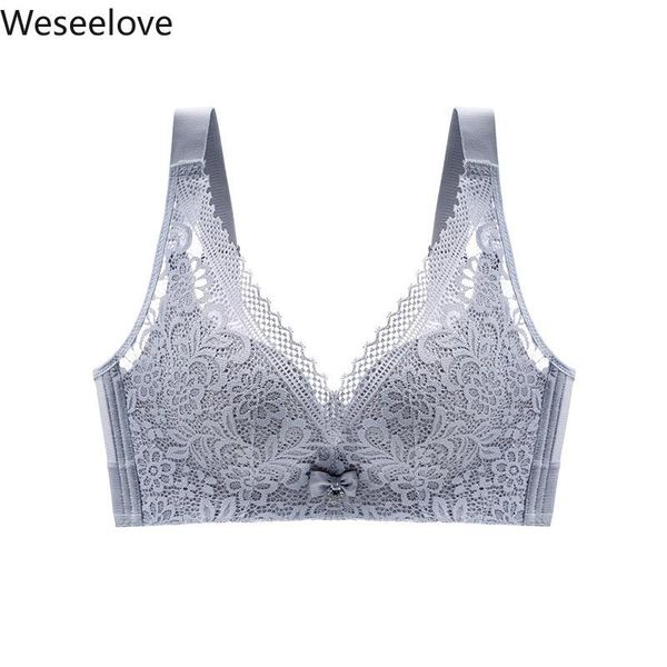 bras weseelove plus size women soutien gorge femme no steel ring seamless push up bra lace underwear gathered m11-1, Red;black
bras weseelove plus size women soutien gorge femme no steel ring seamless push up bra lace underwear gathered m11-1, Red;black