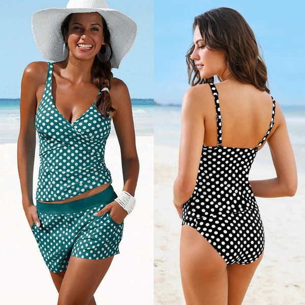 women's swimwear plus size women swimsuit two pieces padded bathing suit polka dot high waist bikini set beachwear mvw4, White;black
women's swimwear plus size women swimsuit two pieces padded bathing suit polka dot high waist bikini set beachwear mvw4, White;black
