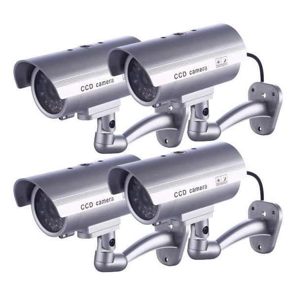 cameras fake cctv surveillance system with realistic simulated leds for home security + warning sticker outdoor/indoor use
cameras fake cctv surveillance system with realistic simulated leds for home security + warning sticker outdoor/indoor use