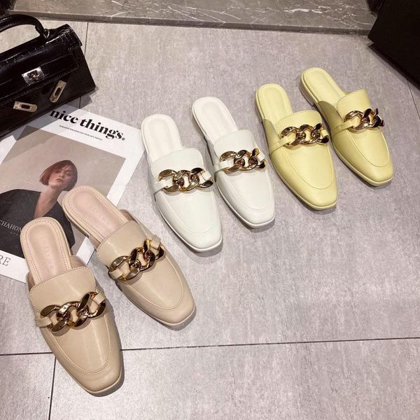 slippers mules for women 2021 female shoes summer slides cover toe low flat scandals rubber basic rome pu hoof heels fabric, Black
slippers mules for women 2021 female shoes summer slides cover toe low flat scandals rubber basic rome pu hoof heels fabric, Black