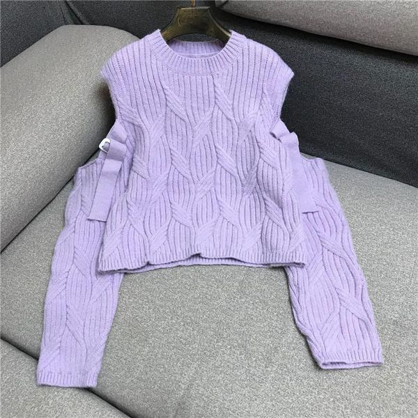 autumn and winter purple sweater women strapless open strap design short base 0909 women's sweaters, White;black
autumn and winter purple sweater women strapless open strap design short base 0909 women's sweaters, White;black