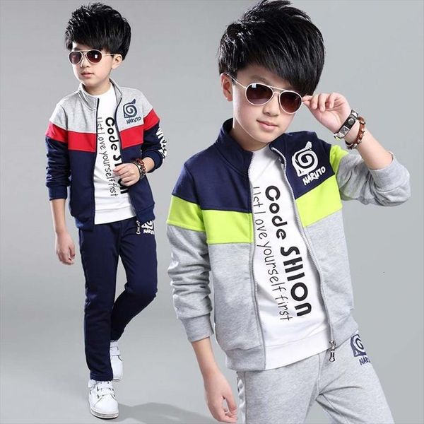 boys clothes set kids spring autumn jogging tracksuits baby fashion jackets pants sports suit children clothing 110 160, White
boys clothes set kids spring autumn jogging tracksuits baby fashion jackets pants sports suit children clothing 110 160, White