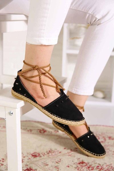 sandals women's black suede espadril
sandals women's black suede espadril