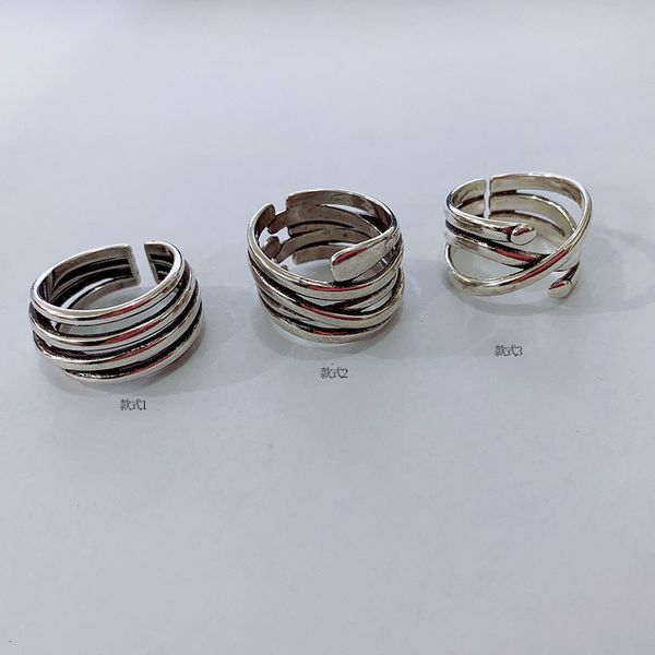 temperament 925 women's multi-layer winding art creative design small nordic style simple versatile ring trend, Silver
temperament 925 women's multi-layer winding art creative design small nordic style simple versatile ring trend, Silver