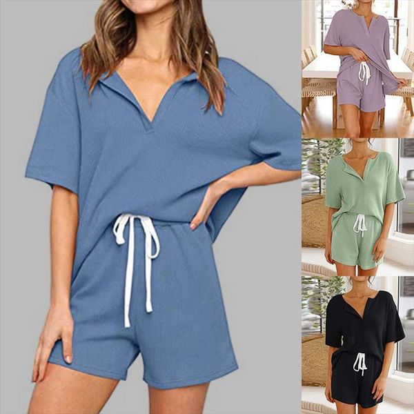 pijama verano mujer solid women sleepwear home suit summer set clothes anchor print pyjamas room wear cotton pajamas sets, Black;red
pijama verano mujer solid women sleepwear home suit summer set clothes anchor print pyjamas room wear cotton pajamas sets, Black;red