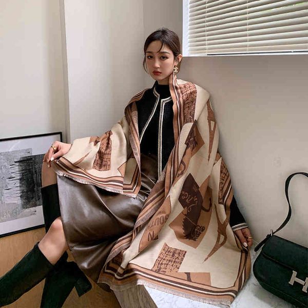 70% off design 2021 imitation cashmere new geometric printing medium long scarf female, Blue;gray
70% off design 2021 imitation cashmere new geometric printing medium long scarf female, Blue;gray