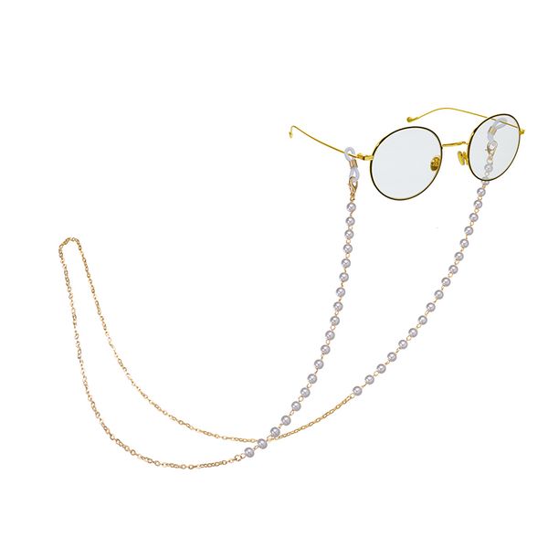 elegant imitation pearls beaded eyeglasses chain lanyards holder neck handmade women's metal hanging sunglasses accessories
elegant imitation pearls beaded eyeglasses chain lanyards holder neck handmade women's metal hanging sunglasses accessories