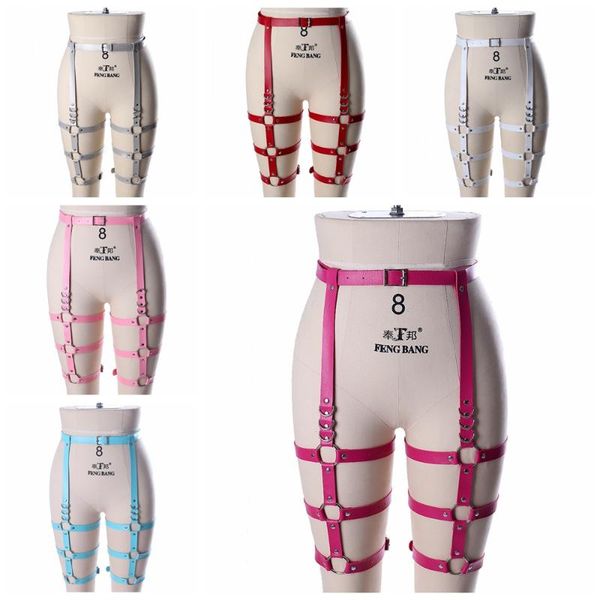 belts elasticity body harness harajuku tight leg bondage suspender strap women punk heart pu leather garter belt, Black;brown
belts elasticity body harness harajuku tight leg bondage suspender strap women punk heart pu leather garter belt, Black;brown