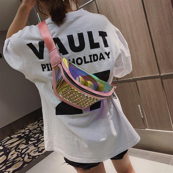 women laser waist packs waterproof zipper fanny pack fashion female belt bag chest phone pouch bags
women laser waist packs waterproof zipper fanny pack fashion female belt bag chest phone pouch bags