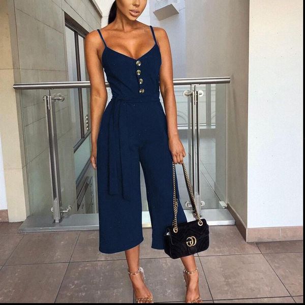 summer black spaghetti strap women jumpsuits button sashes fashion solid slim rompers lace up elegant overalls playsuit, Black;white
summer black spaghetti strap women jumpsuits button sashes fashion solid slim rompers lace up elegant overalls playsuit, Black;white