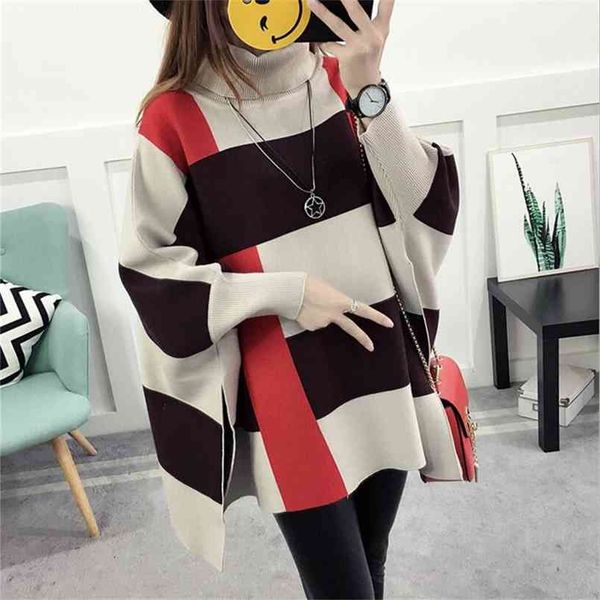 women pullover female sweater fashion autumn winter plus size shawl warm casual loose knitted 210914, White;black
women pullover female sweater fashion autumn winter plus size shawl warm casual loose knitted 210914, White;black