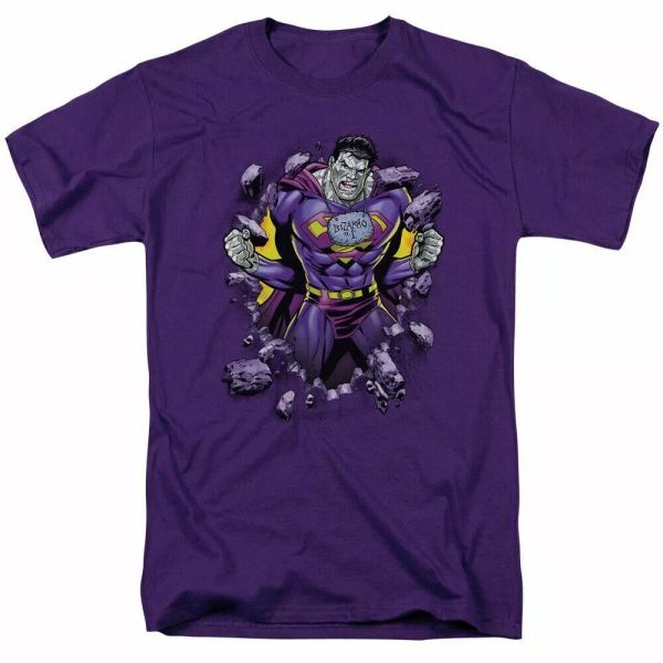 Superman Bizzaro Breakthrough T Shirt Mens Licensed Classic DC Comic Tee Purple, White;black
Superman Bizzaro Breakthrough T Shirt Mens Licensed Classic DC Comic Tee Purple, White;black