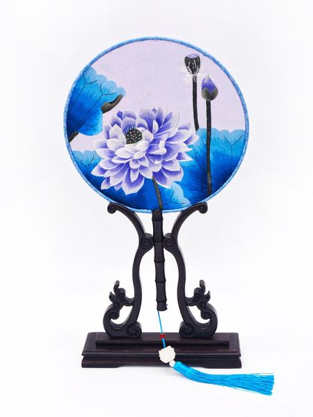 other home decor suzhou double embroidery handmade silk round fan chinese traditional art
other home decor suzhou double embroidery handmade silk round fan chinese traditional art