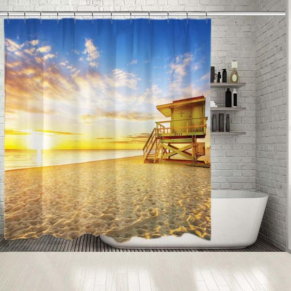shower curtains curtain with miami south beach sunrise lifeguard tower coastline colorful cloud scenery blue yellow beige
shower curtains curtain with miami south beach sunrise lifeguard tower coastline colorful cloud scenery blue yellow beige