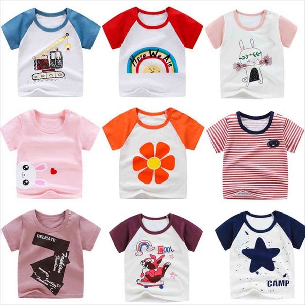 baby summer t shirt cartoon printed flower rainbow tees kids children casual clothing cotton for girls boys, Blue
baby summer t shirt cartoon printed flower rainbow tees kids children casual clothing cotton for girls boys, Blue