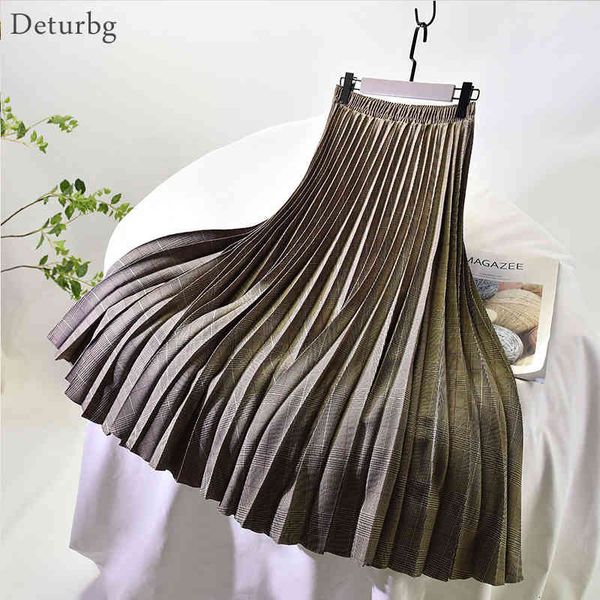 casual dresses women's vintage classic plaid pattern midi skirt korean female high waist pleated slim skirts autumn winter sk632 e, Black;gray
casual dresses women's vintage classic plaid pattern midi skirt korean female high waist pleated slim skirts autumn winter sk632 e, Black;gray