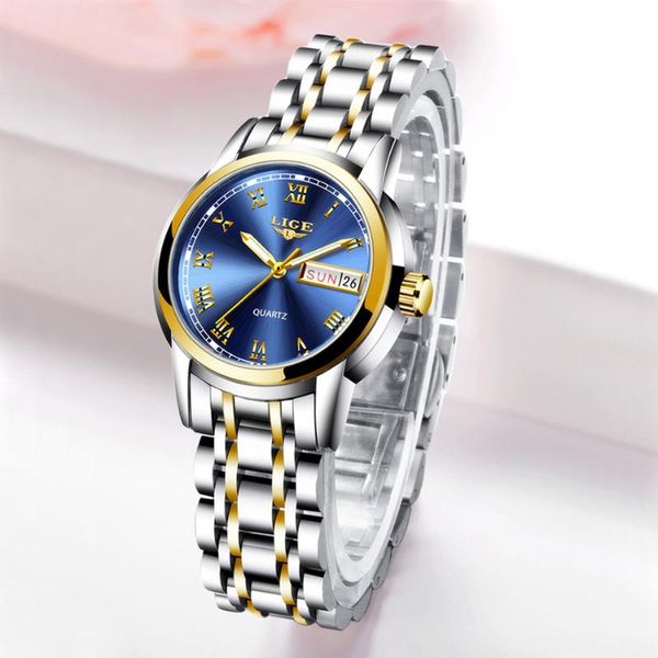 wristwatches 2021 lige rose gold women watch business quartz ladies female wrist girl clock relogio feminino, Slivery;brown
wristwatches 2021 lige rose gold women watch business quartz ladies female wrist girl clock relogio feminino, Slivery;brown