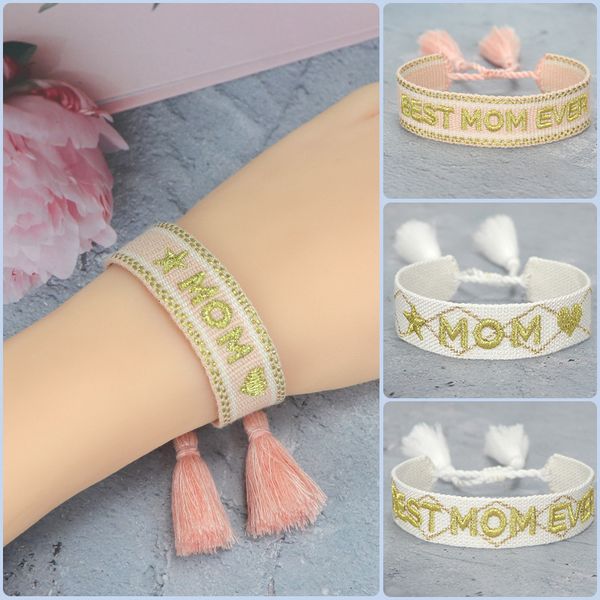 bangles bracelet mother's day mom ever simple style creative gold embroidered tassel jewelry, Black
bangles bracelet mother's day mom ever simple style creative gold embroidered tassel jewelry, Black
