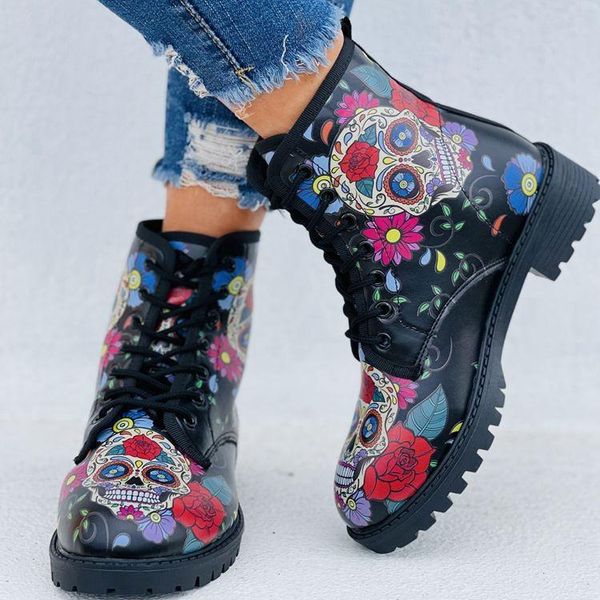 boots 2021 printing leather women autmn high ankle shoes lace up female fashion black
boots 2021 printing leather women autmn high ankle shoes lace up female fashion black