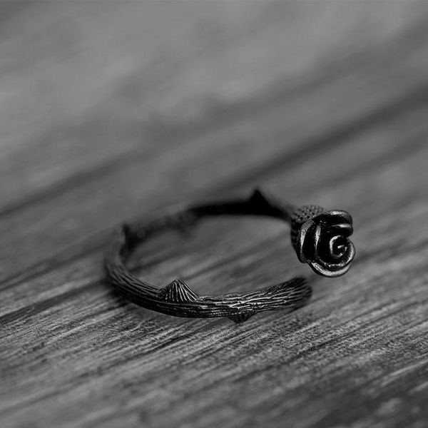 wedding rings vintage female rose flower open ring classic 14kt black gold engagement simple bride metal for women, Slivery;golden
wedding rings vintage female rose flower open ring classic 14kt black gold engagement simple bride metal for women, Slivery;golden