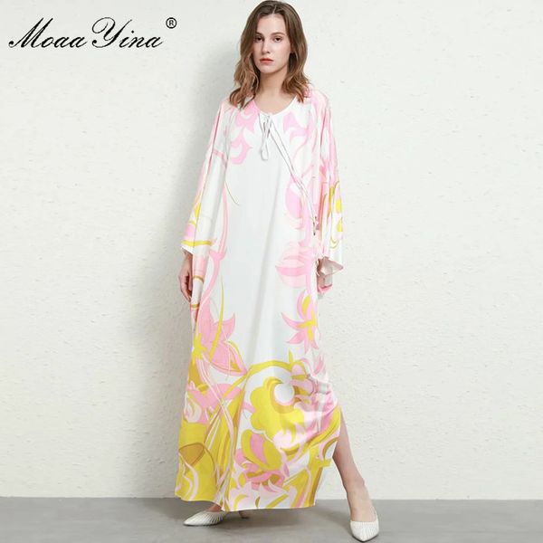 fashion designer dress spring women's dress batwing sleeve geometry print bohemia vacation loose maxi dresses 210524, Black;gray
fashion designer dress spring women's dress batwing sleeve geometry print bohemia vacation loose maxi dresses 210524, Black;gray