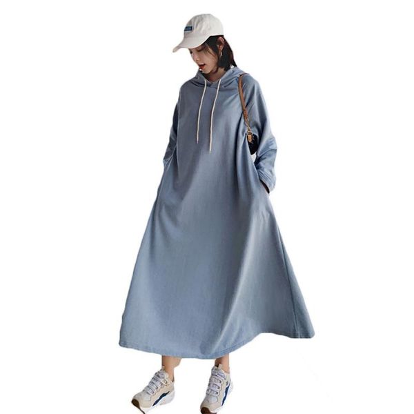 casual dresses 2021 spring autumn loose large size lazy wind hooded bf sweatshirts women solid color dress b172, Black;gray
casual dresses 2021 spring autumn loose large size lazy wind hooded bf sweatshirts women solid color dress b172, Black;gray