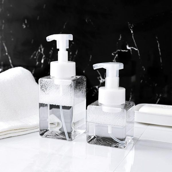 liquid soap dispenser 2021 portable durable foam bottle hand wash pressure travel plastic clear empty pump head spray 250/400ml
liquid soap dispenser 2021 portable durable foam bottle hand wash pressure travel plastic clear empty pump head spray 250/400ml