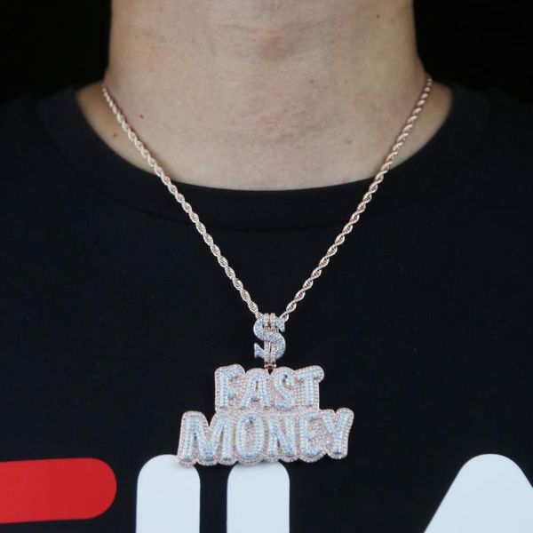 chains 5a cubic zircon fast money letter necklace for women men hip hop initial alphabet charm chain choker pendant jewelry, Silver
chains 5a cubic zircon fast money letter necklace for women men hip hop initial alphabet charm chain choker pendant jewelry, Silver