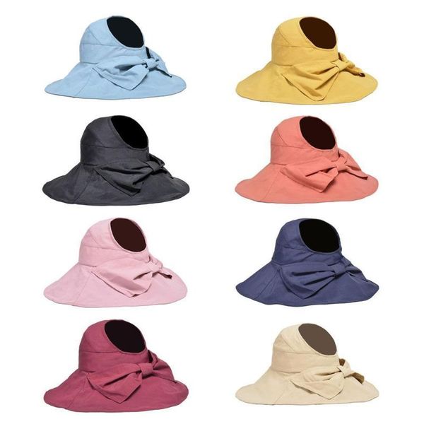 wide brim hats anti-uv sun hat summer women visor ladies foldable sunhat protection beach uv yellow bow n6c6, Blue;gray
wide brim hats anti-uv sun hat summer women visor ladies foldable sunhat protection beach uv yellow bow n6c6, Blue;gray