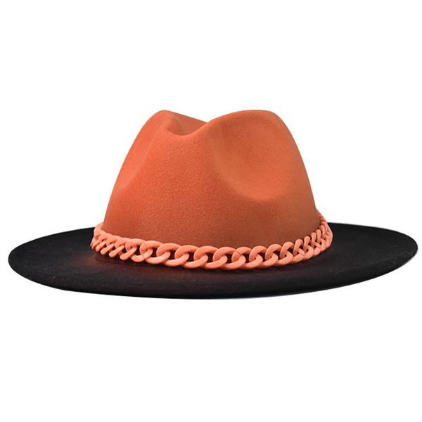 winter autumn imitation wool women men fedoras ladies hat jazz caps wide brim gradient round caps bowler hats 56-58cm, Blue;gray
winter autumn imitation wool women men fedoras ladies hat jazz caps wide brim gradient round caps bowler hats 56-58cm, Blue;gray