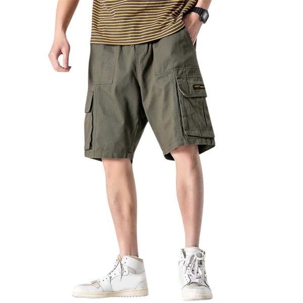 men's shorts oversized five points casual cargo men summer elastic waist short pants fashion harajuku loose big pocket trousers, White;black
men's shorts oversized five points casual cargo men summer elastic waist short pants fashion harajuku loose big pocket trousers, White;black