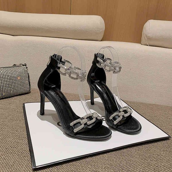 sandals word with women's high-heeled sandals thin open-fingered stream of fairy-water drill bits c8aa, Black
sandals word with women's high-heeled sandals thin open-fingered stream of fairy-water drill bits c8aa, Black