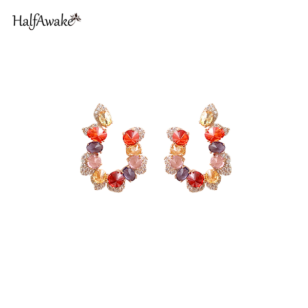 dangle & chandelier korean candy sugar colorful zircon earrings for women girl gift sweet silver plated ear piercing jewelry 2021 trend
dangle & chandelier korean candy sugar colorful zircon earrings for women girl gift sweet silver plated ear piercing jewelry 2021 trend