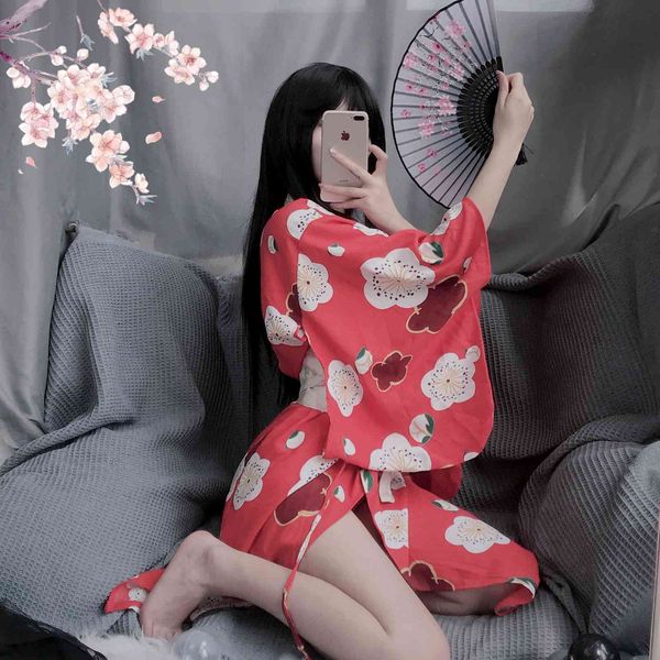 janpense cosplay kimono lingerie printed red tradinotional style robe soft pajamas erotic costume girls outfit, Red;black
janpense cosplay kimono lingerie printed red tradinotional style robe soft pajamas erotic costume girls outfit, Red;black