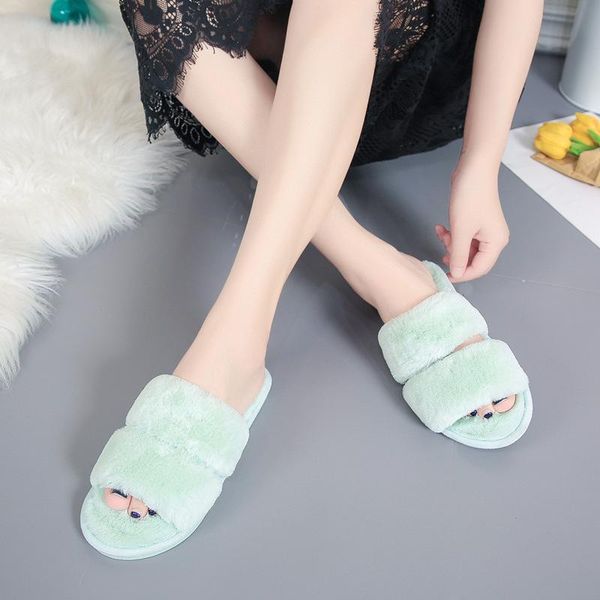 slippers fresh green winter slipper women indoor plush with open toe non slip pregnant house shoes, Black
slippers fresh green winter slipper women indoor plush with open toe non slip pregnant house shoes, Black