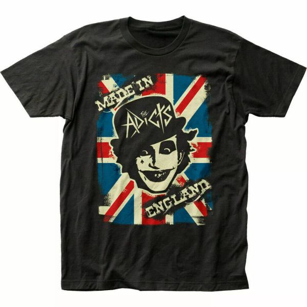 the adicts made in england t shirt mens licensed rock n roll band tee new black, White;black
the adicts made in england t shirt mens licensed rock n roll band tee new black, White;black