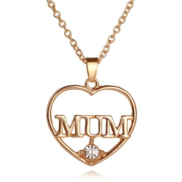 pendant necklaces hollow love heart mother's day gift letter mum zircon necklace woman mother girl wedding blessing jewelry, Silver
pendant necklaces hollow love heart mother's day gift letter mum zircon necklace woman mother girl wedding blessing jewelry, Silver