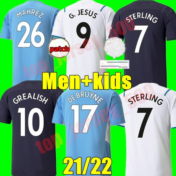 21 22 man soccer jersey grealish g.jesus sterling rúben city de bruyne foden mahrez mendy bernardo 2021 2022 football shirt men kids kit uni, Black;yellow
21 22 man soccer jersey grealish g.jesus sterling rúben city de bruyne foden mahrez mendy bernardo 2021 2022 football shirt men kids kit uni, Black;yellow