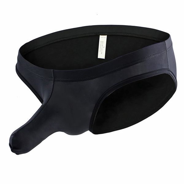 sales of elephant trunk ice silk underpants bullet separation men's briefs, Black;white
sales of elephant trunk ice silk underpants bullet separation men's briefs, Black;white
