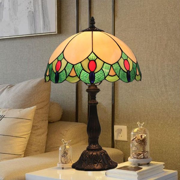 table lamps 12 inch tiffany retro bedroom bedside dining room living el cafe e27 ac110v 220v
table lamps 12 inch tiffany retro bedroom bedside dining room living el cafe e27 ac110v 220v