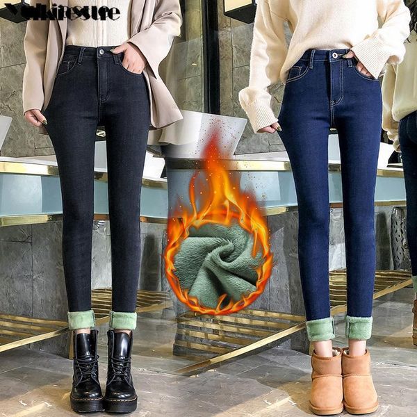 women's jeans warm woman pants for women plus size winter blue black solid skinny fleeces thick pencil with velvet denim trousers j52i
women's jeans warm woman pants for women plus size winter blue black solid skinny fleeces thick pencil with velvet denim trousers j52i