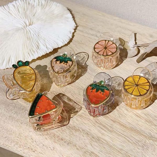 hair accessories fresh strawberry lemon watermelon children princess cute mini clip hairpin kids girls women headwear, Slivery;white
hair accessories fresh strawberry lemon watermelon children princess cute mini clip hairpin kids girls women headwear, Slivery;white